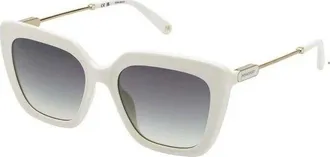 Nina Ricci Womens SNR379543GFG SNR37954 54 3GFG Sunglasses - Antique White - One Size