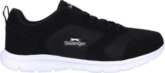 Slazenger Force Mesh-sportschoenen voor heren (Zwart, Wit)