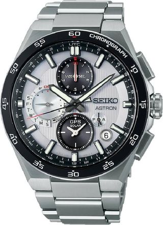 Seiko Chronograph Quartz Silver Dial Mens Watch SSH153J1