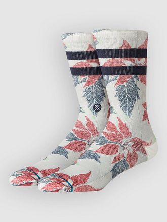 Stance Poinsettia Paradise Crew Socks gris