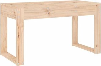 vidaXL Vidaxl - Garden Bench 80x38x45 cm Solid Wood Pine