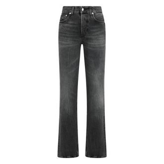 Haikure Jeans - Dames - Regular Fit Jeans - Zwart - W24 - Jeans