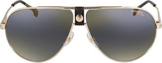 Carrera Black Gold Pilot Unisex Sunglasses CARRERA 1033/S 02M2/1V 63