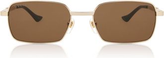 Gucci GG1495S 002 Mens Sunglasses Gold Size 56 - Free RX Lenses - Free RX Lenses