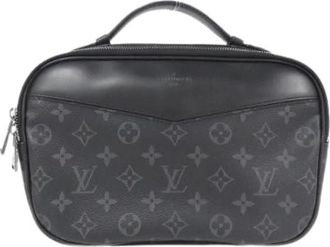 Louis Vuitton Pre-owned Monogram Eclipse Bum Bag - Dames - Vintage Schoudertas - Zwart - ONE Size - Vintage