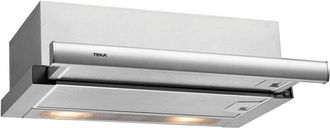 Teka Campana tl 6310 inox Motor doble, e, 332m3, 56dB, 2 velocidades, mec&aacute;nico, 2 hal&oacute;genas, inox 60cm