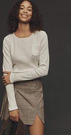 Pilcro Long-Sleeve Pocket Tee