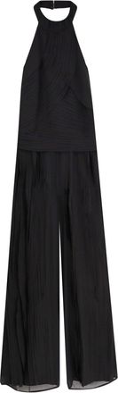 HUGO BOSS Dellana Pleated Jumpsuit-Donna