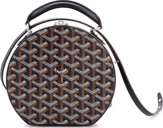 Goyard Alto Hatbox Bag Coated Canvas