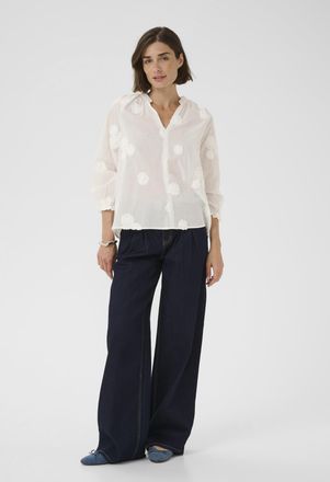 Culture Blouse met lange mouwen CUclover Blouse met lange mouwen Relaxed fit