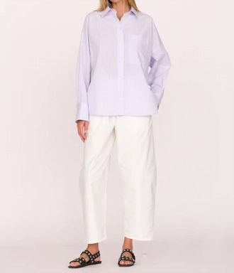 Secular Phoenix Barrel Pant In White