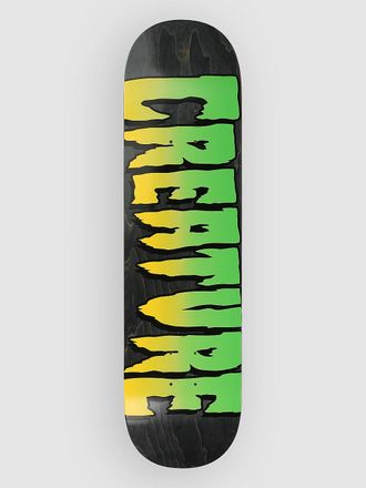 Creature Logo Stumps 8.0 Skateboard Deck groen