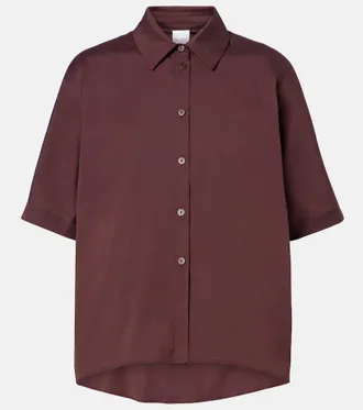Max Mara Pittura cotton-blend shirt