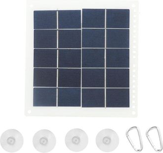 OEM Panel Solar Port&aacute;til Robusto Y Pr&aacute;ctico De 7 W Para Viajes Al Aire Libre