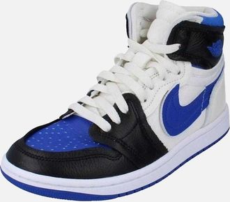 Nike Womens Nike Womens/Ladies Air Jordan 1 Leather Trainers - White - Size: 3.5