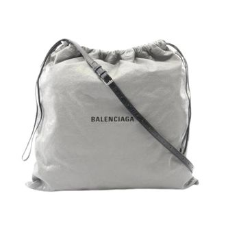 Balenciaga Pre-owned Bucket Bags, male, Gray, Size: ONE SIZE Pre-owned Leather Bucket Bag