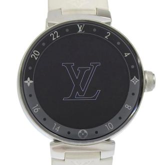 Louis Vuitton Pre-owned Wristwatch - Heren - Pre-owned - Zwart - Maat: ONE Size