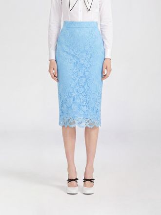 Dolce & Gabbana Gonna midi in pizzo