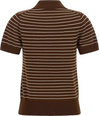 A.P.C. Aline Polo Shirt - Brown