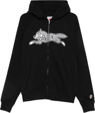 Billionaire Boys Club Running Dog Full Zip Hoodie - Heren - Vesten met rits - Zwart - M - Katoen - Hoodies & sweatvesten