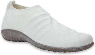 Naot Okahu Sneaker in White/Silver Knit at Nordstrom, Size 11Us