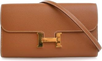 Herm&egrave;s Pre-owned Hermes Epsom Constance Long To Go Wallet Ladies U
