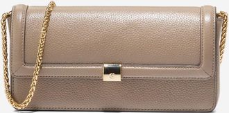 Cole Haan Womens Daniella Chain Wallet - Beige