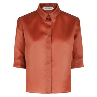 Alberta Ferretti Alberta Ferretti, Shirts, female, Brown, Size: L Shirt