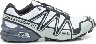 Salomon White Speedcross-3 GTX Sneakers