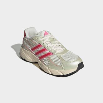 adidas Sneaker ADIDAS SPORTSWEAR TECHNOCHAOS 2000, Damen, Gr. 38,5, sanftes wei&szlig;, better scarlet, bliss pink, Synthetik, Textil, Schuhe Sneaker