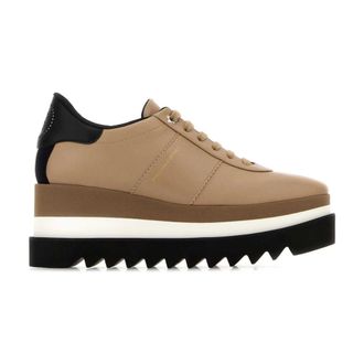 Stella McCartney Stella McCartney, Sneakers, female, Brown, Size: 10 US Sneak-Elyse Platform Sneakers
