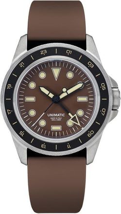 Unimatic Diving Heritage Diving Watch, 41.5mm in Brown at Nordstrom