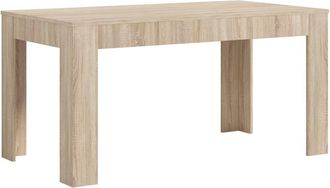 Home Heavenly Mesa de comedor con patas en l en color cambrian 75 x 80 x 140 cm