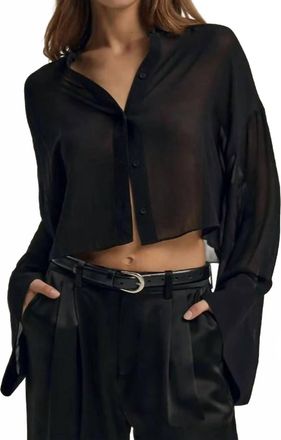 Favorite Daughter Womens The Belle Of The Ball Top In Black