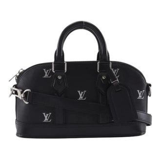 Louis Vuitton Pre-owned Alma EW Kalfsleren Handtas - Dames - Pre-owned - Zwart - Maat: ONE Size Leer