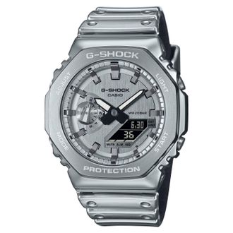 Casio G-shock G-steel Mens Silver Watch GM-2100YM-8AER - One Size