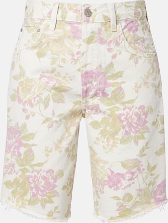 Citizens Of Humanity Bermuda Ayla in denim con stampa floreale