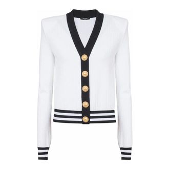Balmain Mujer, Jerseys, Blanco, Talla: XS