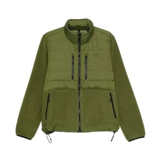 The North Face Denali Tek Rmst Hybrid Jacket - male - The North Face - Fleece Jackets - Green - S - Sport