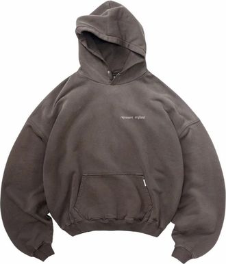 Represent Resent Hoodie - Heren - Hoodies - Grijs - XL - Katoen - Hoodies & sweatvesten