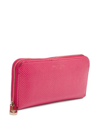 Aspinal of London pink zipped wallet