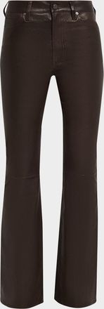 Frame Denim The Leather Reboot Jeans