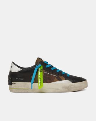 Crime London SK8 DELUXE BLACK MILITARY