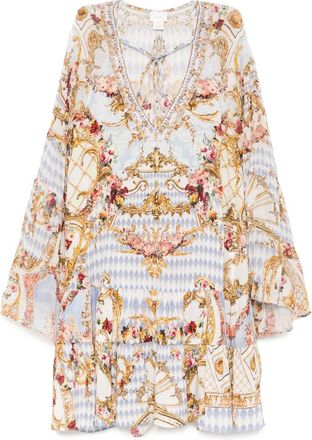 Camilla Abito Throne Games - Blu