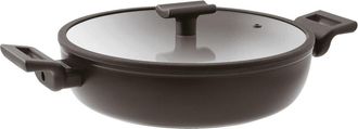 Sambonet Low casserole - Round - Ø 24.0 cm - h 7.0 cm - 2.700 l - Titan Pro Double Induction