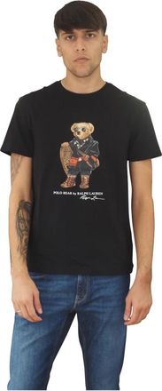Ralph Lauren Polo Bear T-Shirt - Heren - T-shirts - Zwart - S - Tops