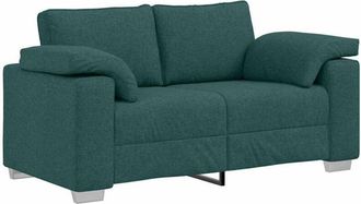 vidaXL Sofá Verde oscuro 160 x 77 x 82 cm tela vidaXL