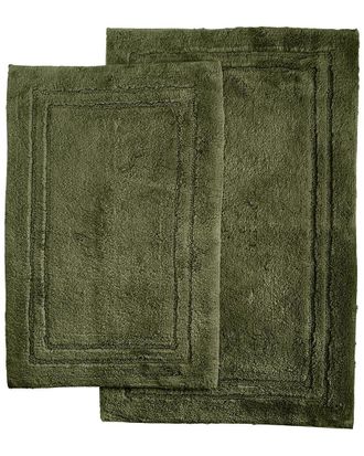 Superior 2Pc Cotton Bath Rug Set