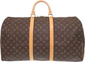 Louis Vuitton Brown Monogram Monogram Boston Bag (Pre-Owned)