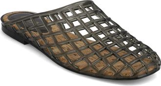 Mia Sophie Clear Woven Mule in Smoke Pvc at Nordstrom Rack, Size 10